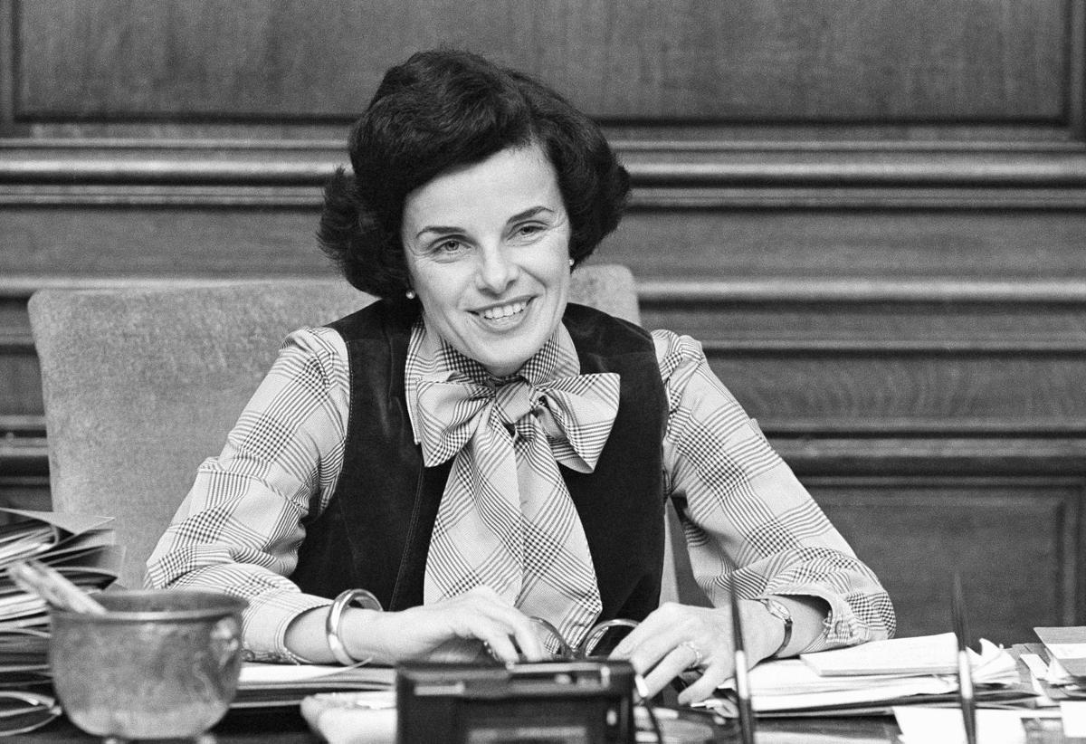 Image result for dianne feinstein 1978