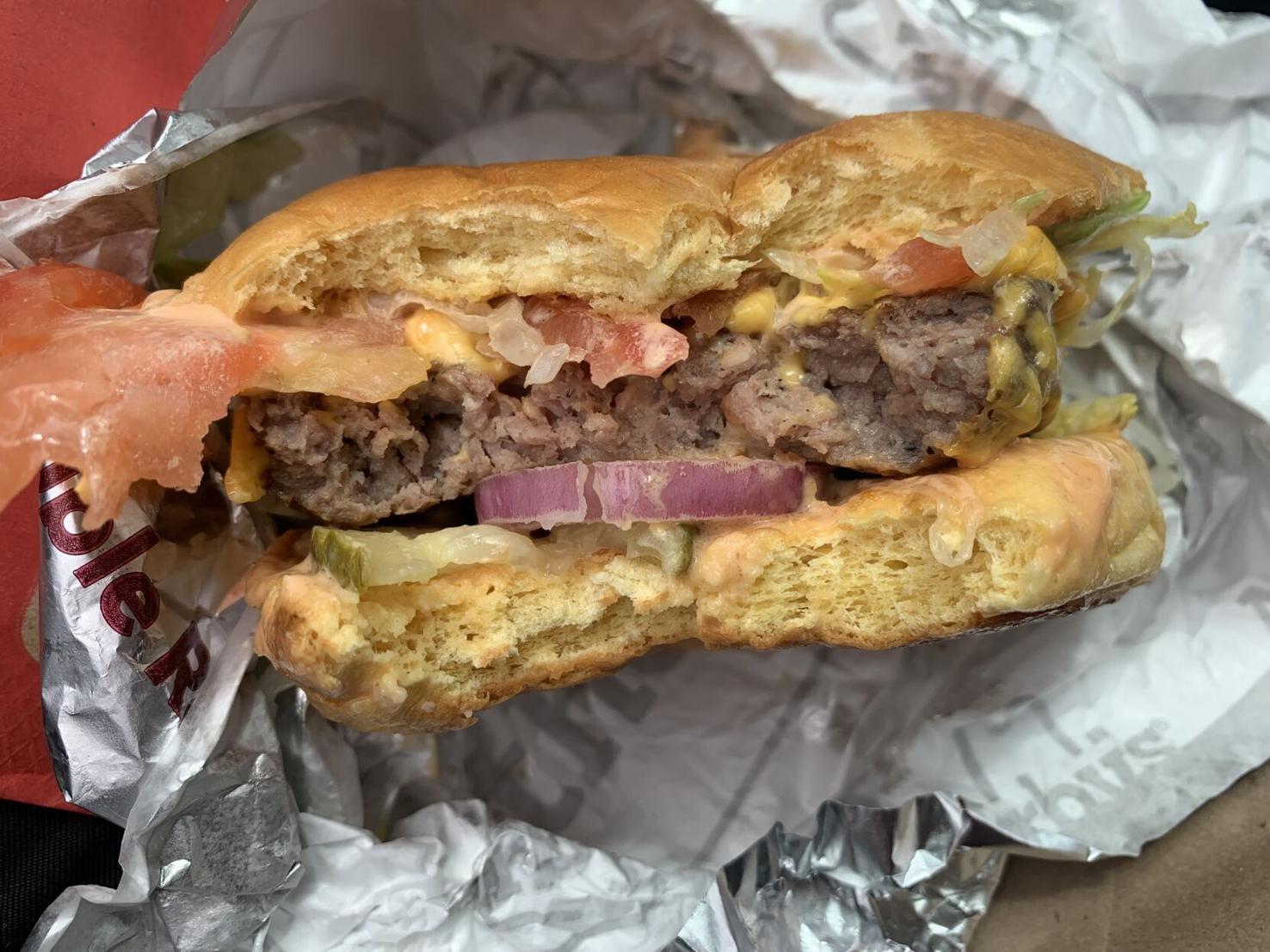 Burger review Arby's are hard to find in Madison, but the Wagyu burger