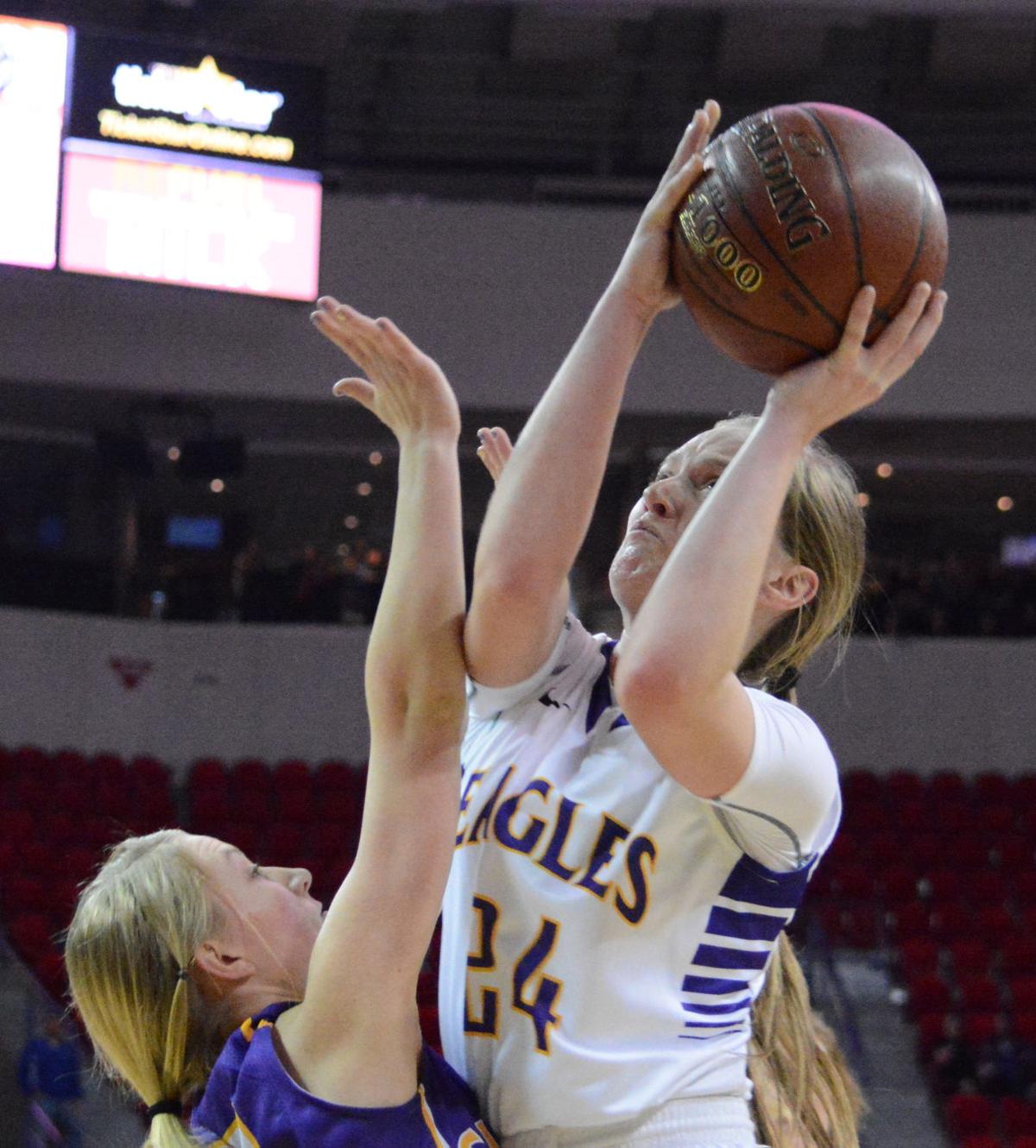 Wiaa State Girls Basketball Barneveld Rallies To Beat Clayton 57
