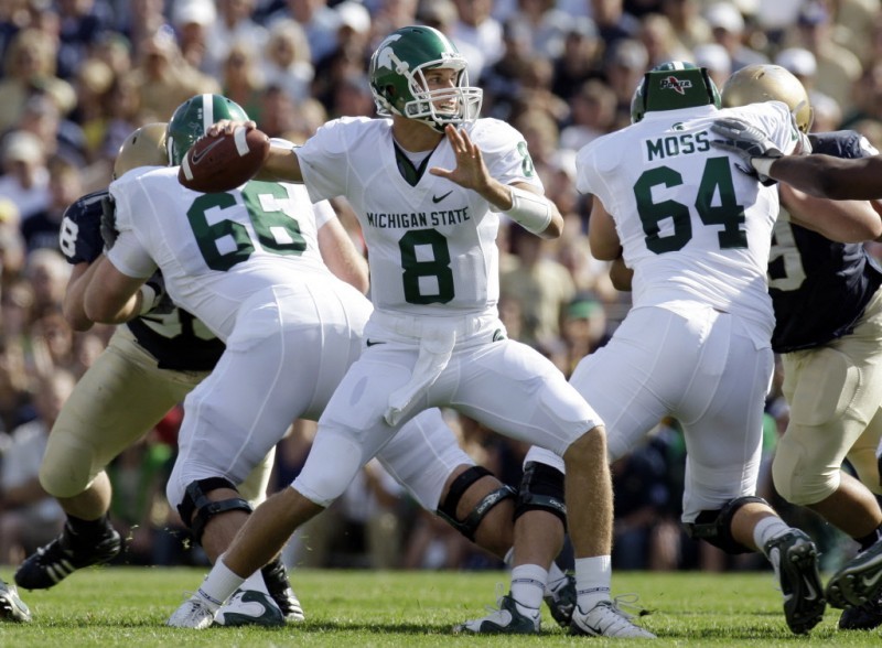 Kirk Cousins sends Michigan State quarterbacks 'You like that