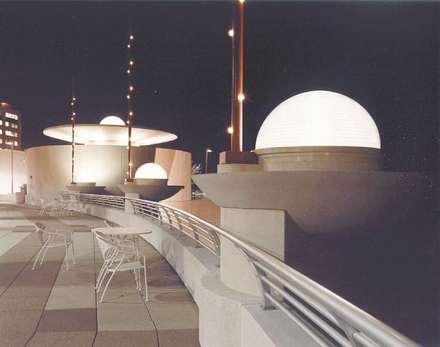 Monona Terrace lighting 12 7 98