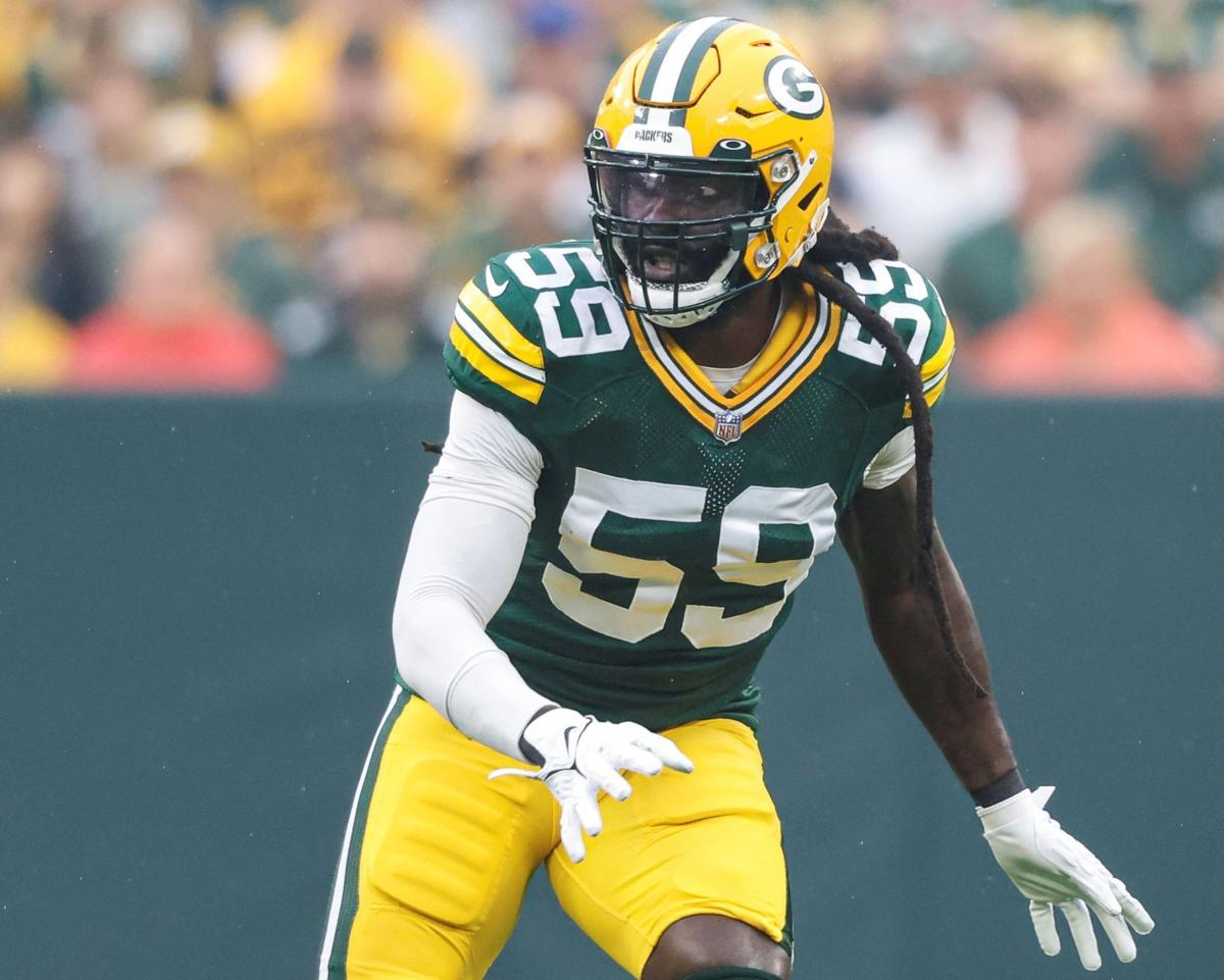 NFL News: Packers OLB De'Vondre Campbell Reacts to Playing in Green Bay vs  Atlanta