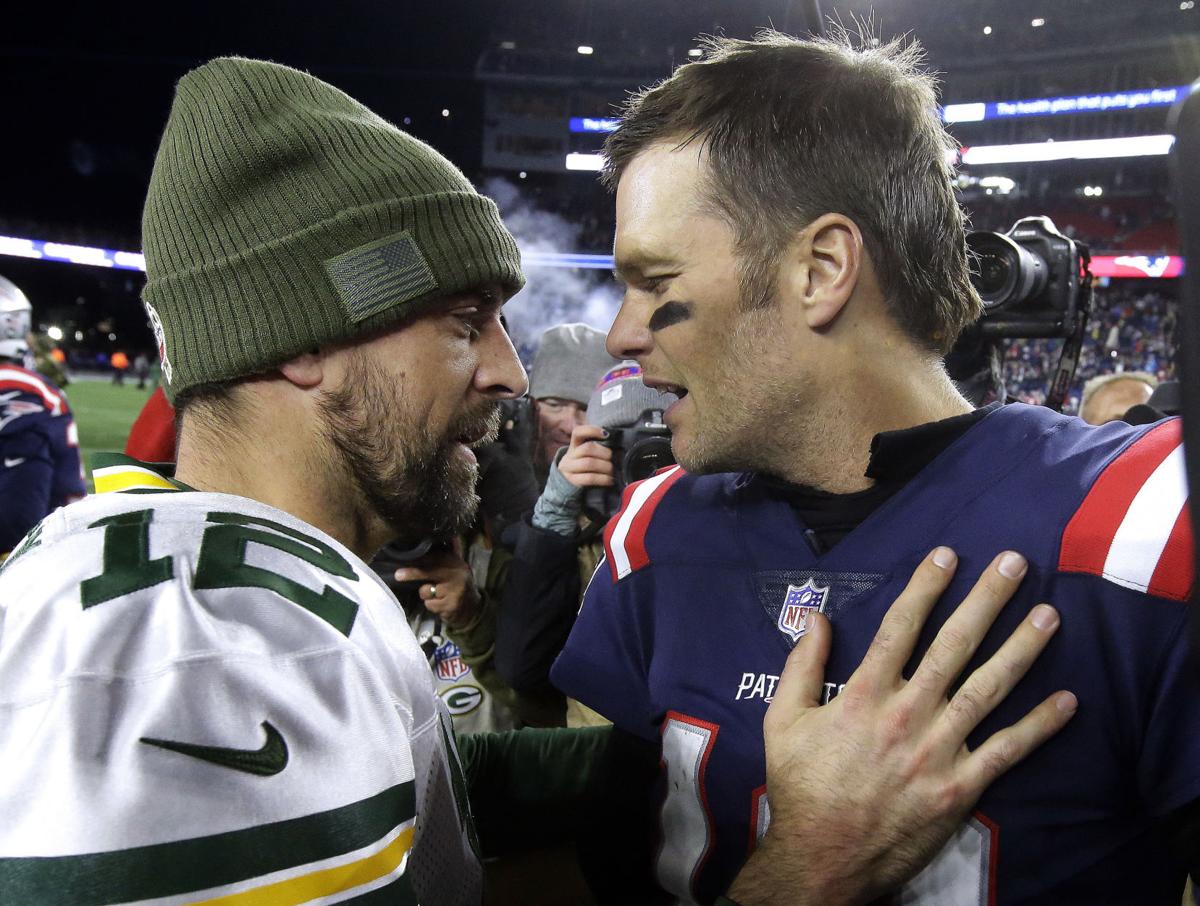 Packers Aaron Rodgers Downplays Rare Matchup With Fellow Legend Tom Brady Pro Football Madison Com