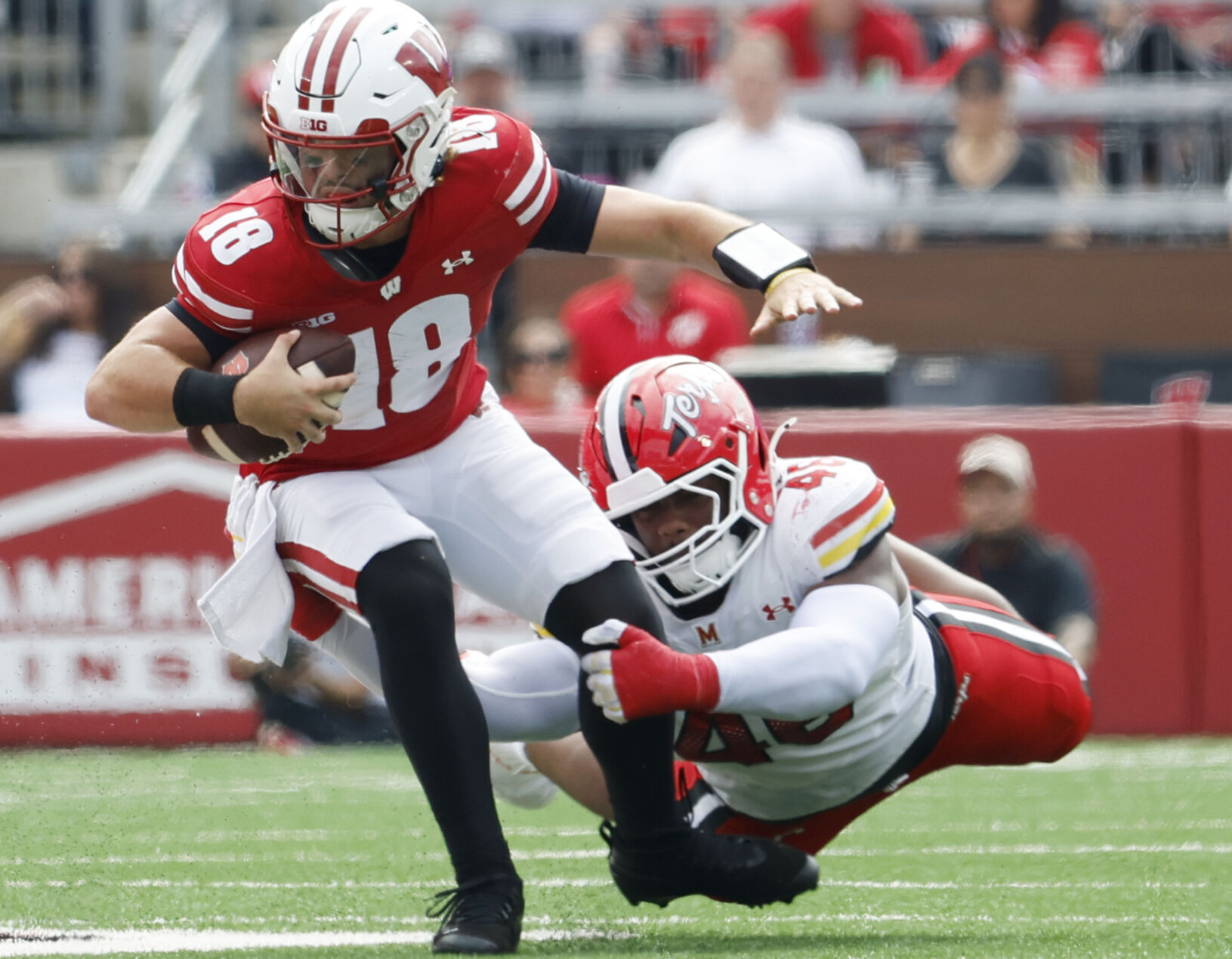 Wisconsin Qbs How Wisconsin's QB plan against Maryland went belly up
