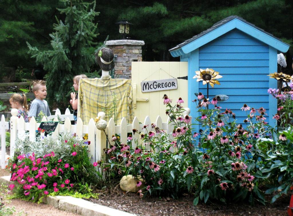 On Wisconsin Bookworm Gardens In Sheboygan Brings Storybooks To