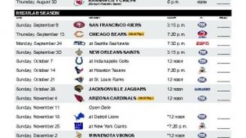Printable 2012 Packers Schedule Madison Com