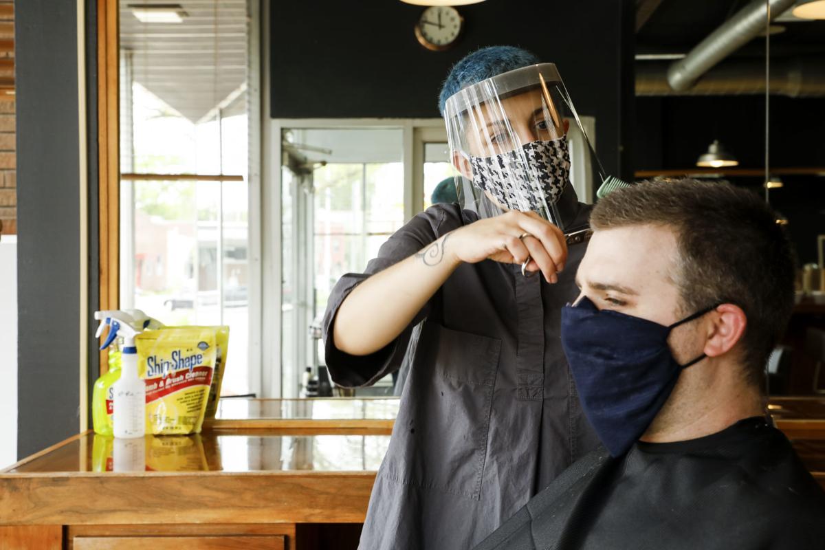 Photos Salons Reopen As Dane County Moves Into Phase 1 Of Forward Dane Local News Madison Com