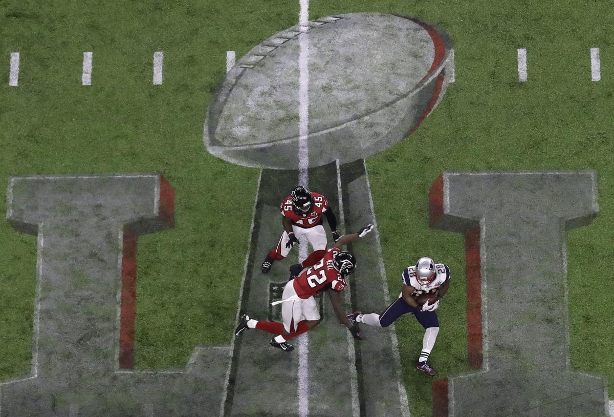 Patriots Falcons Super Bowl Football