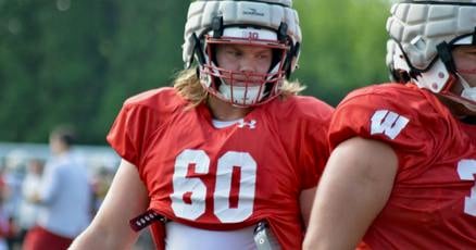 How Joe Huber earned respect potential starting role with Badgers How Joe Huber earned respect potential starting role with Badgers