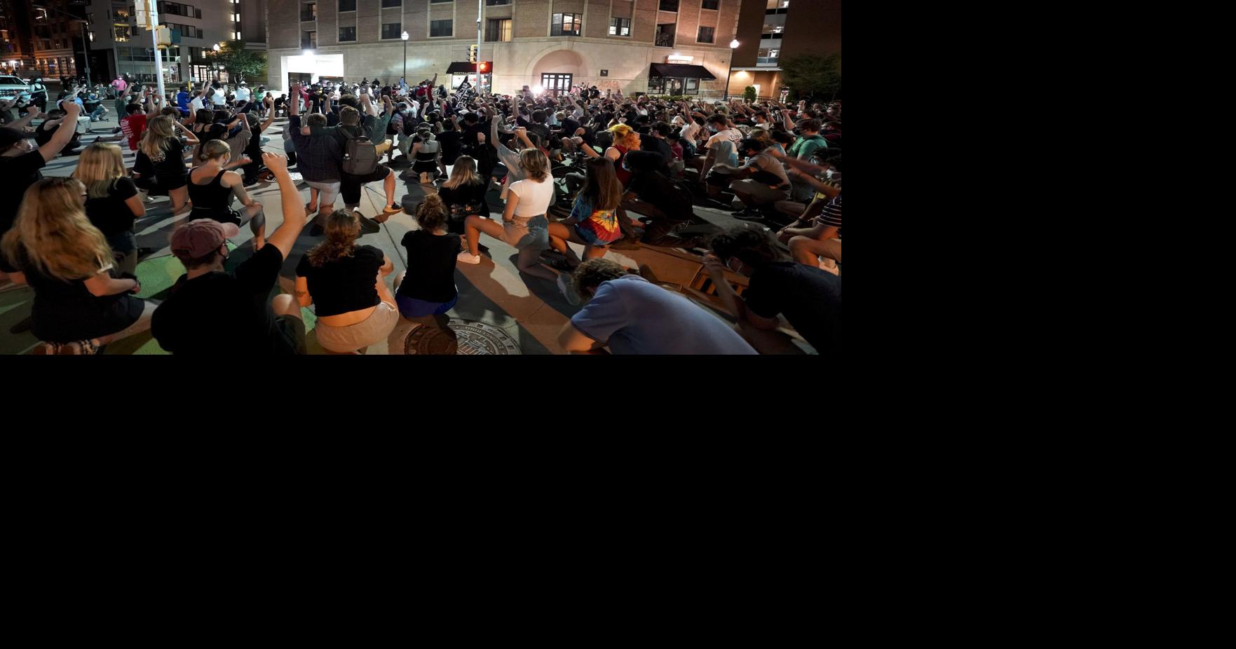 Photos: Hundreds of protesters gather in Madison Aug. 25 in wake of ...