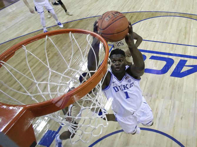 Photo gallery of RJ Barrett dunk, Zion celebration that broke the internet