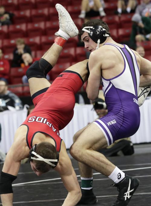 First day of the WIAA Individual Wrestling State Tournament