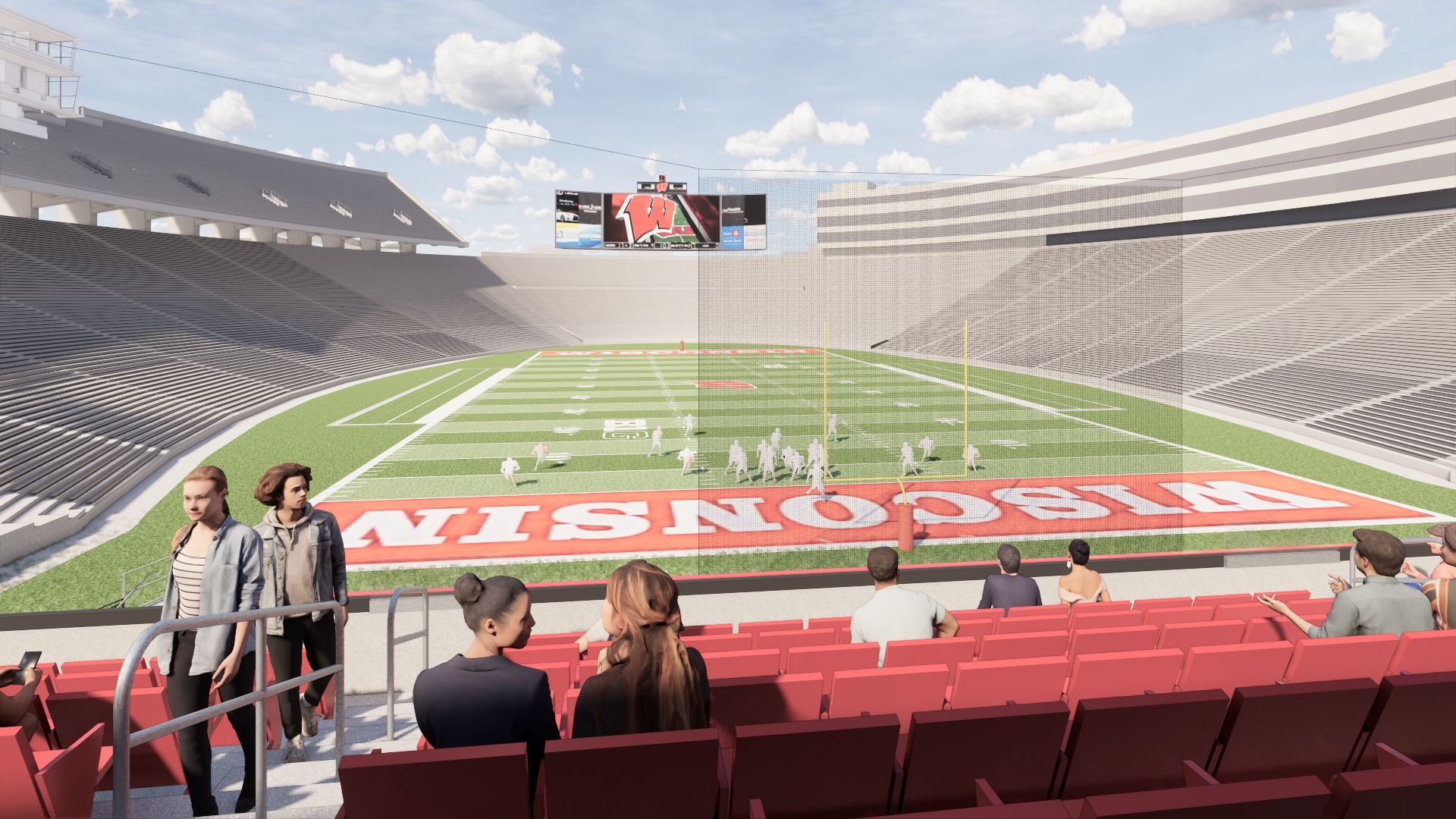 Camp Randall Stadium Seating Chart View | Elcho Table