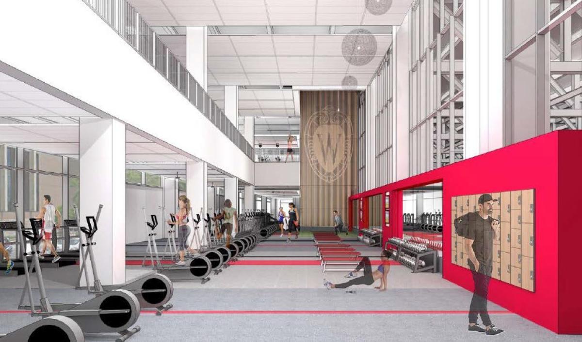 Uw S Plans For Rebuilt Serf Aim To Give Students A Better Workout Space Higher Education Madison Com