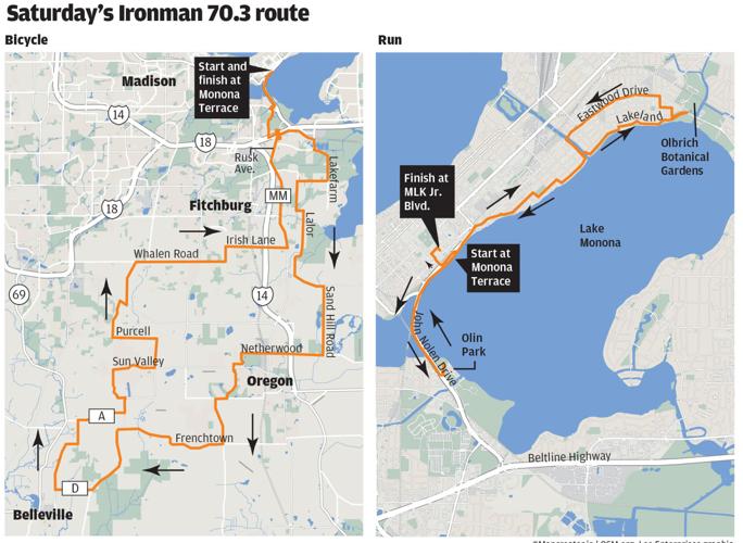 Madison streets to close for Ironman races