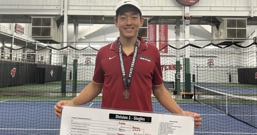 State boys tennis: Middleton's Alexander Bo earns silver