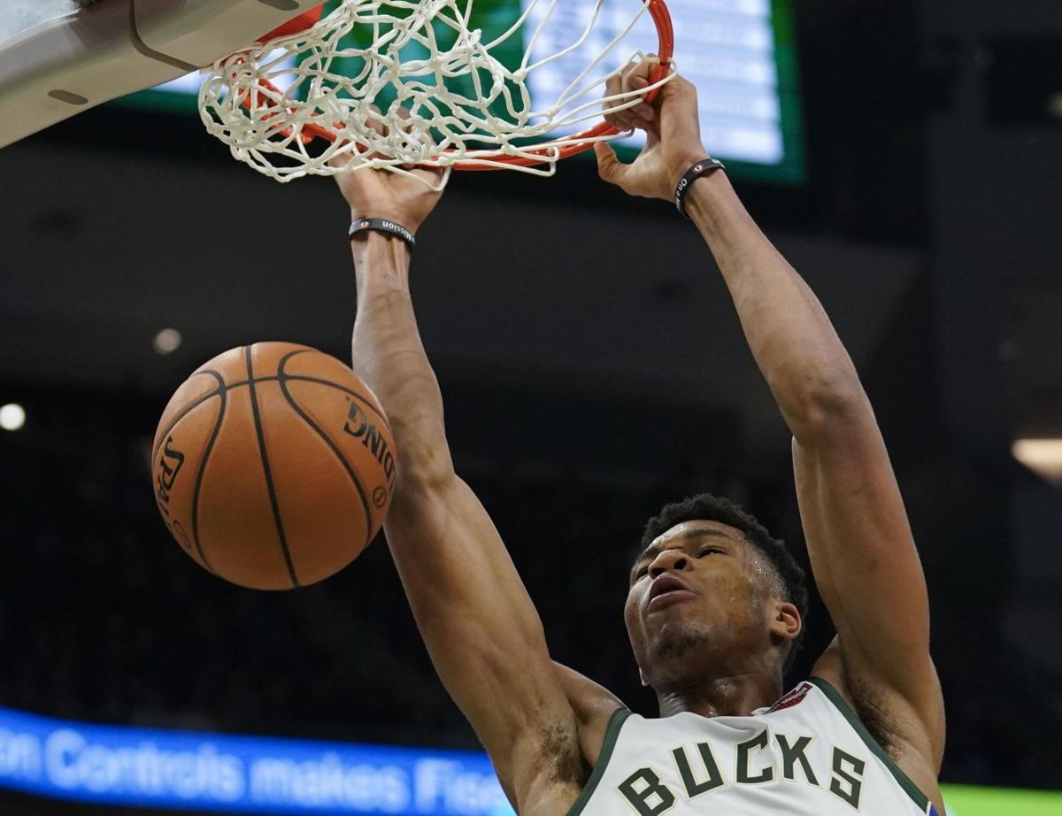 Giannis Antetokounmpo is the NBA's Dunk Lord 