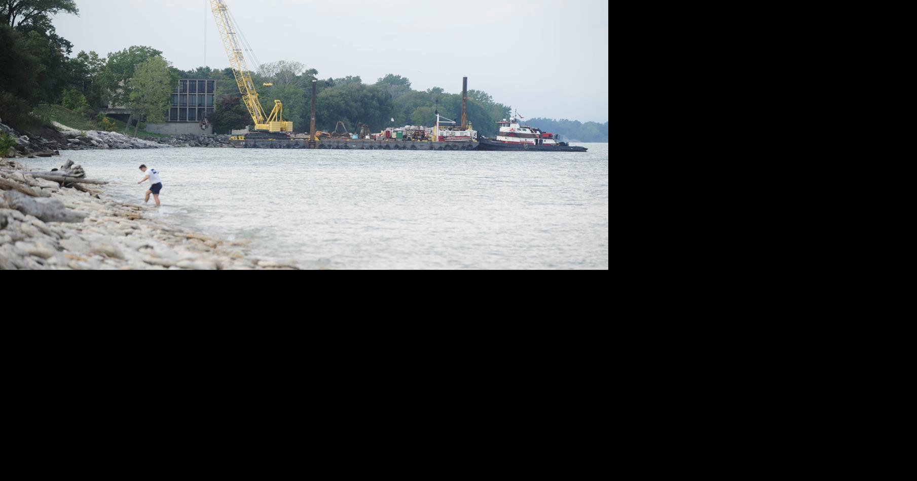 Carthage College fighting to hold back Lake Michigan as beach disappears