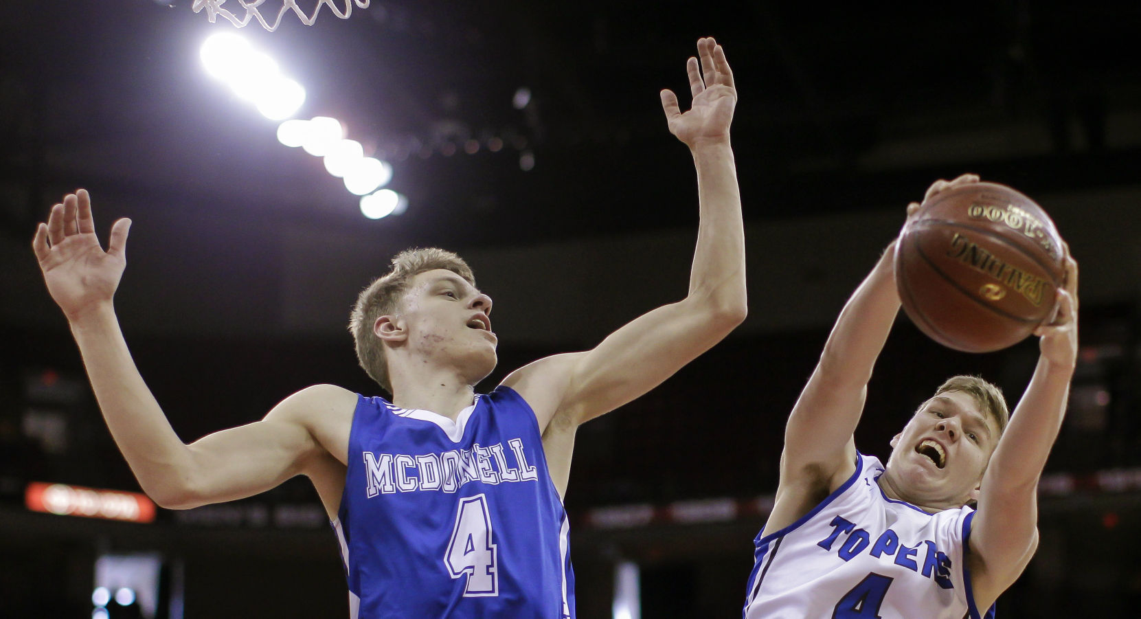 WIAA state boys basketball Chippewa Falls McDonell too long