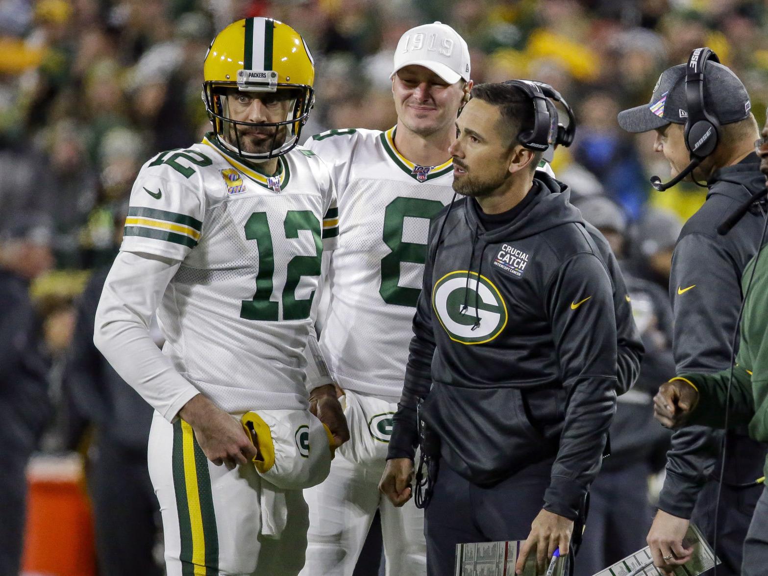 Turning Page To Year 2 Of His Playbook Packers Coach Matt Lafleur Eager For More With Aaron Rodgers Pro Football Madison Com