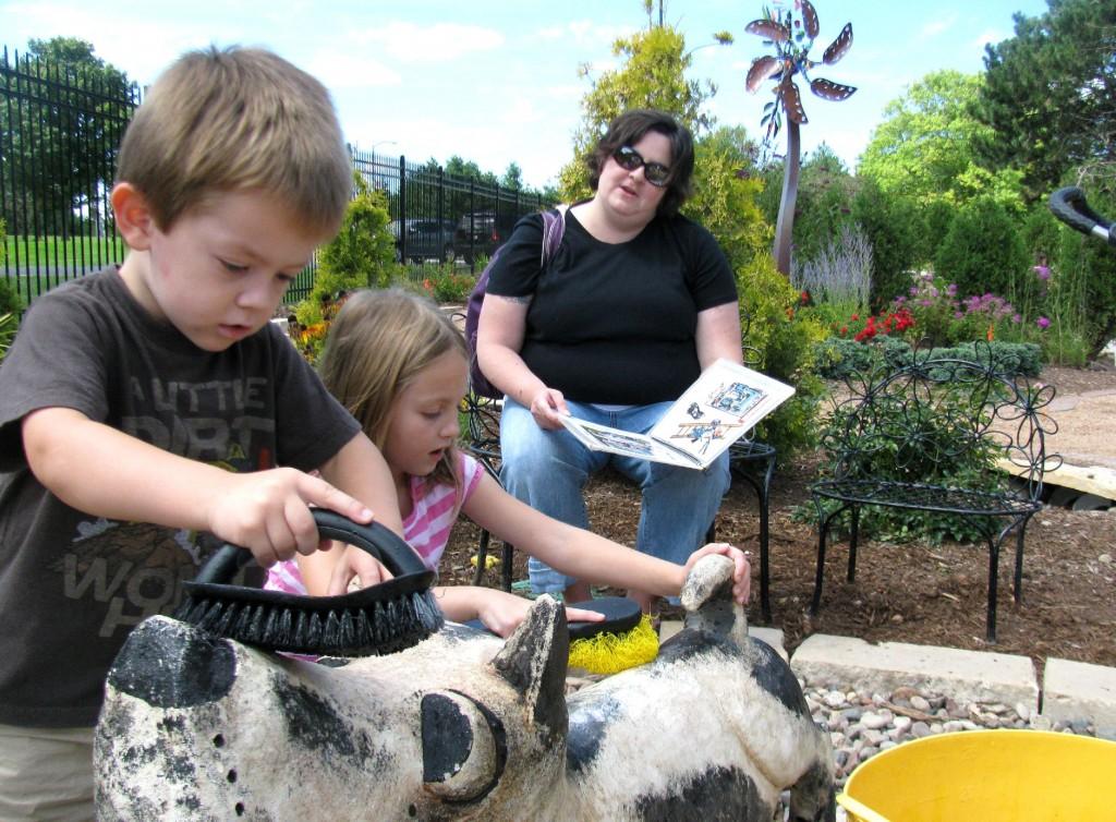 On Wisconsin Bookworm Gardens In Sheboygan Brings Storybooks To