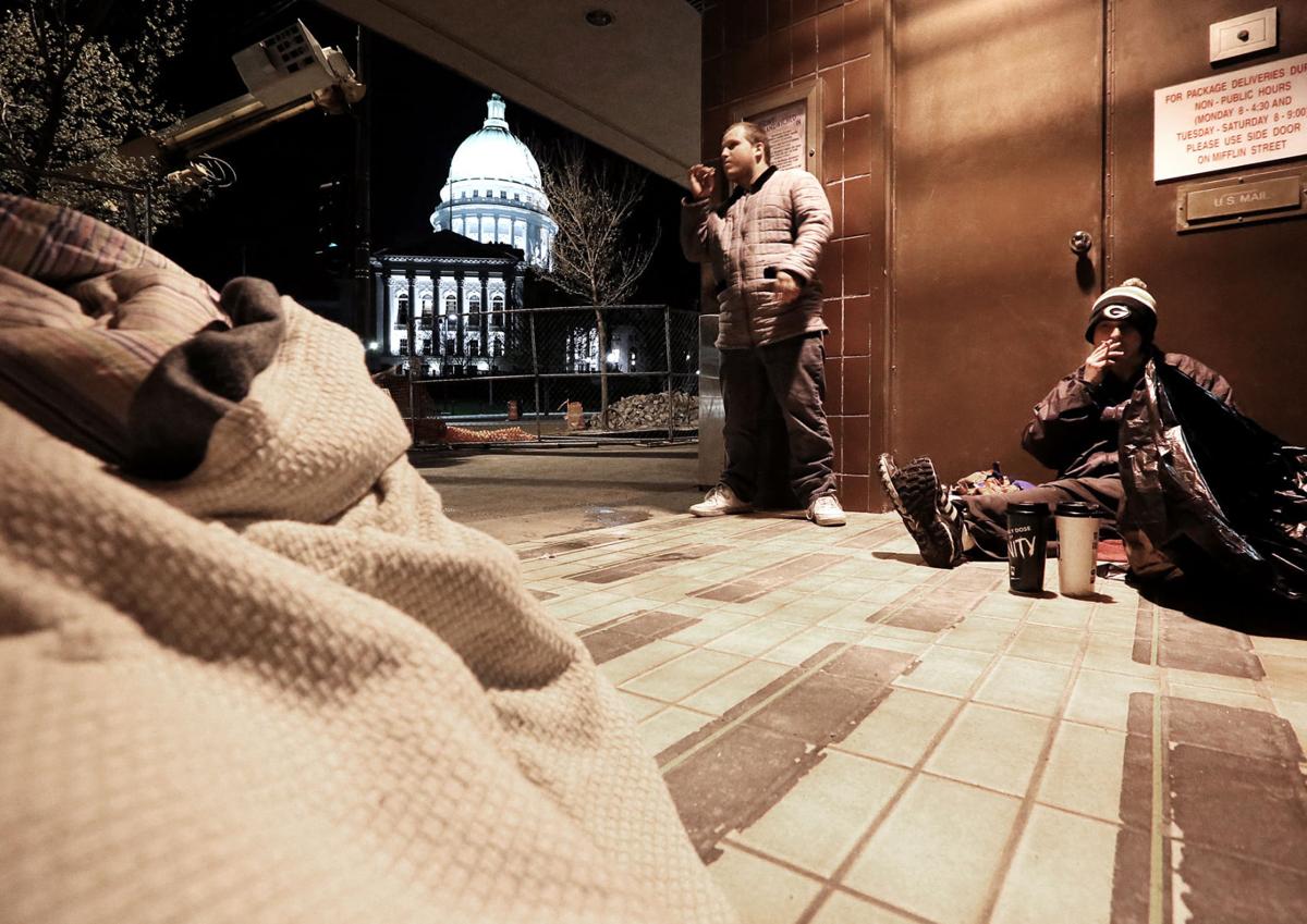 State Capitol homeless