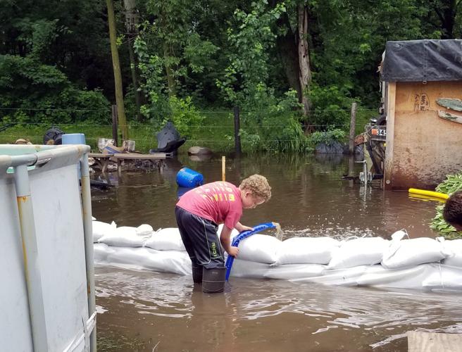Incredible efforts keeping homes dry as Lake Kegonsa's water level