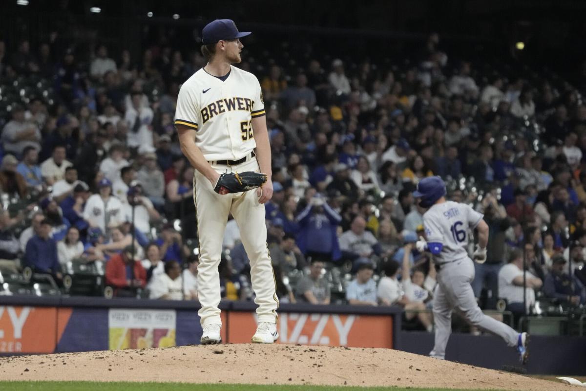 This is a 2023 photo of Willy Adames. This image reflects the Milwaukee  Brewers active roster as of Wednesday, Feb. 22, 2023, when the photo was  taken. (AP Photo/Morry Gash Stock Photo - Alamy