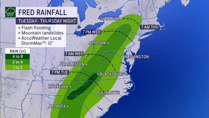 Map Of Cold Front Moving Into Atlanta Jan.12, 2022