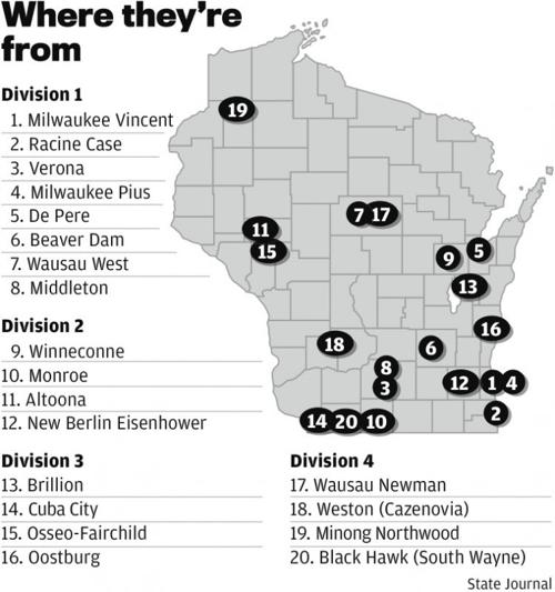 Wiaa Girls Basketball Division 3 Capsules High School