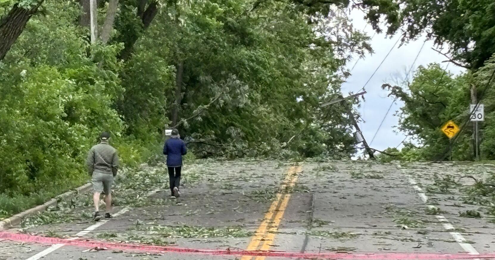 DNR warns of storm damage, downed power lines at state parks - Vimarsana News