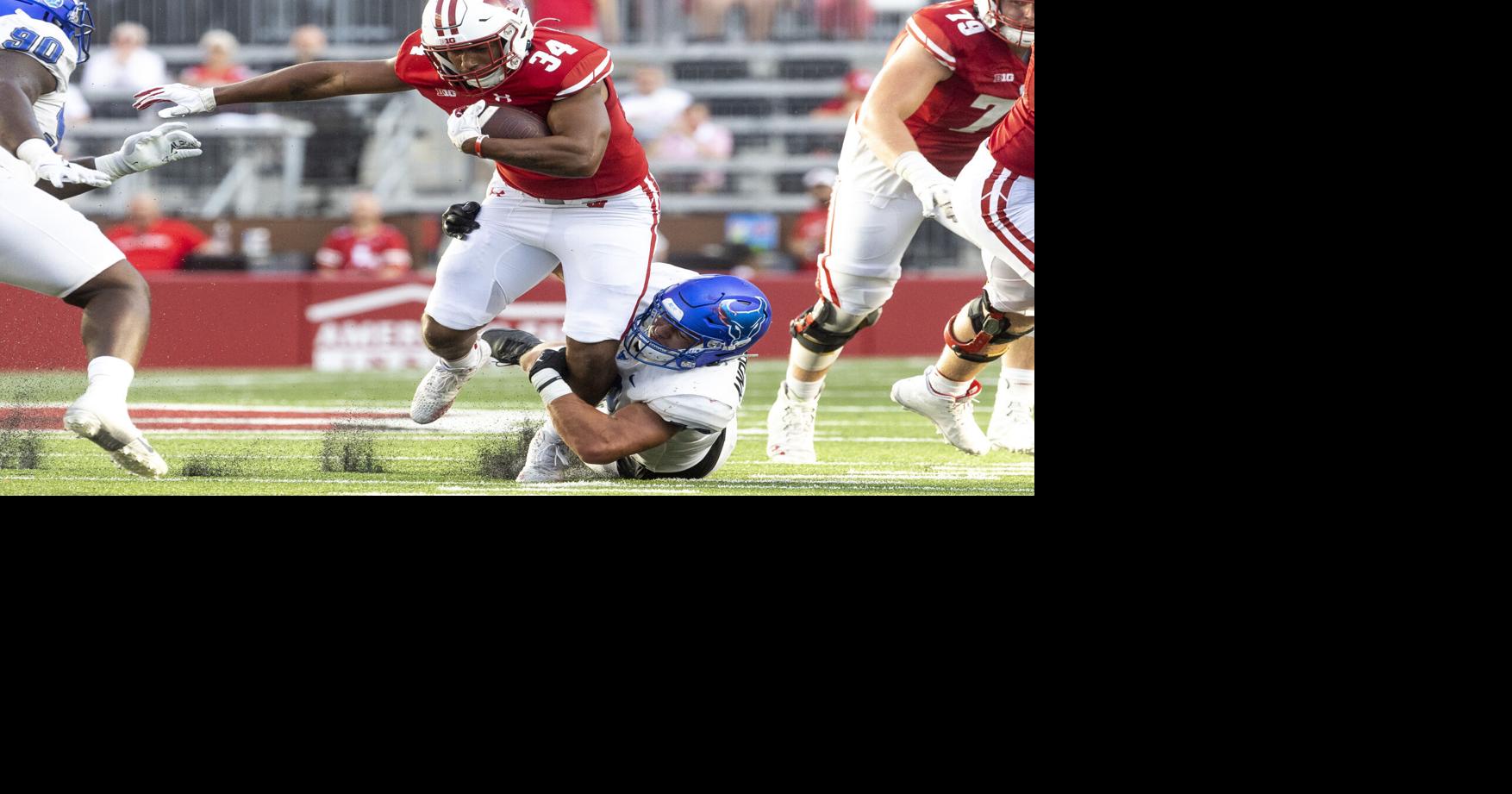Photos: Wisconsin running back Jackson Acker in action