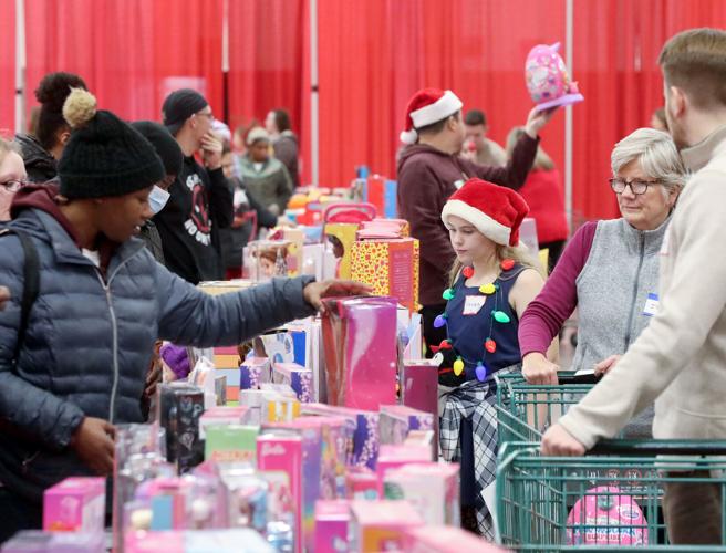 Madison helps Empty Stocking Club get toys to children