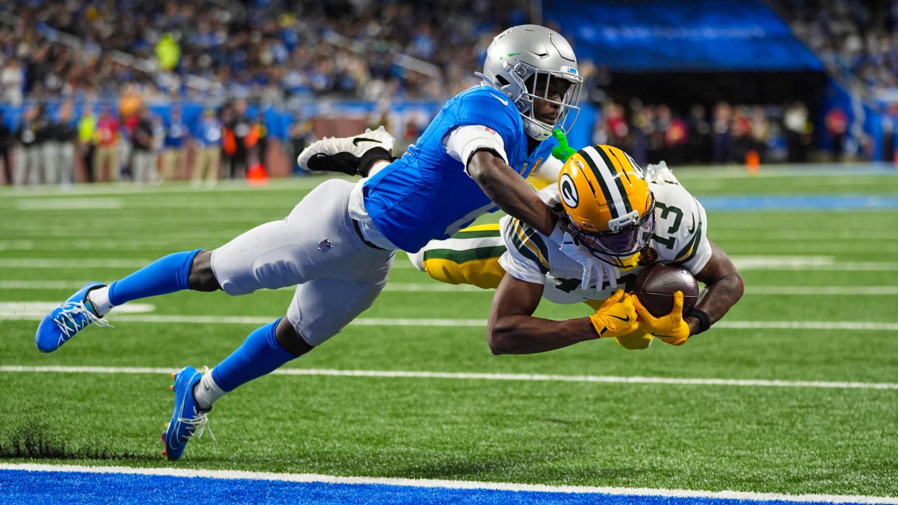Fourth down woes on offense, defense costly for Lions in loss to Packers
