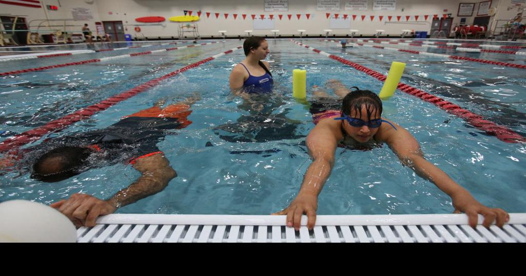 Taking the plunge more adults learning to swim for the first time