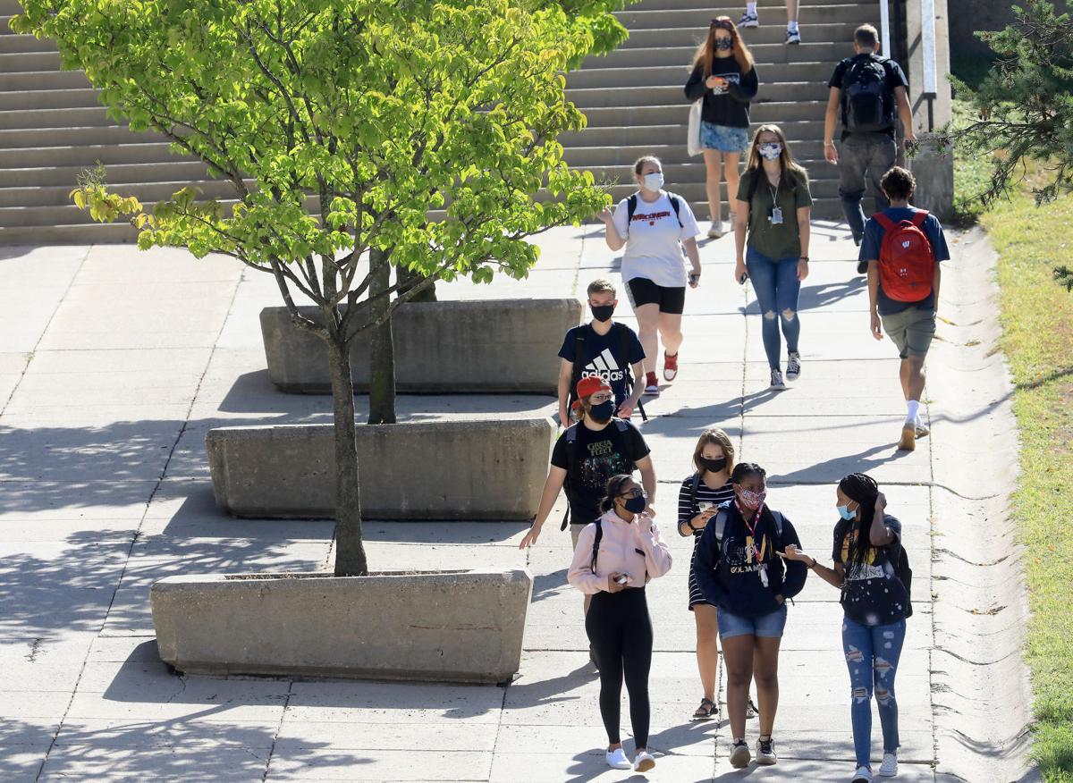 UW-EC celebrates opening of new dorms, first new hall since 2000, Front Page