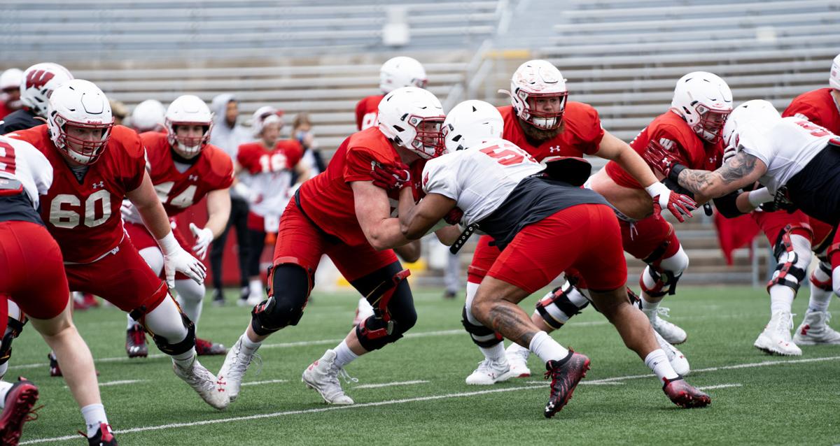 Jack Nelson, O-line, spring practice 2021
