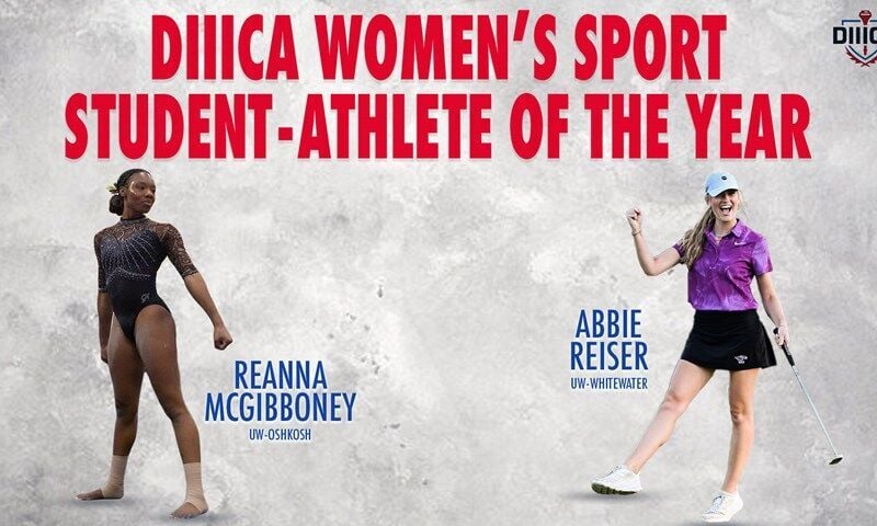 UW-Oshkosh’s McGibboney and UW-Whitewater’s Reiser Tabbed WIAC Nominees For D3CA Women’s Sport Student-Athlete of the Year