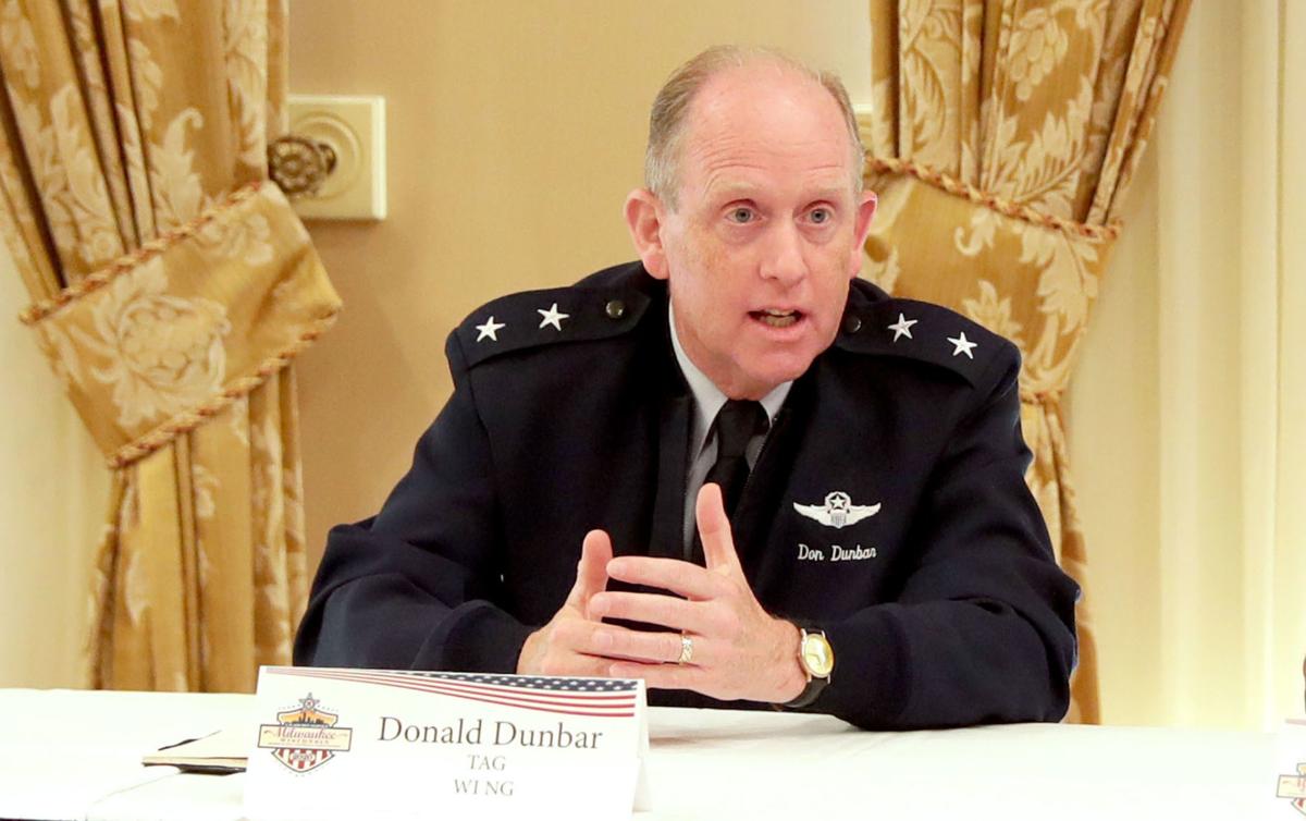 Wisconsin National Guard Major General Donald P. Dunbar