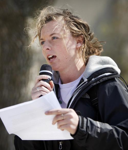 Castle doctrine law protest, Christine Bohn