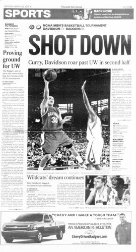 10 years ago today, Stephen Curry showed what future held in NCAA