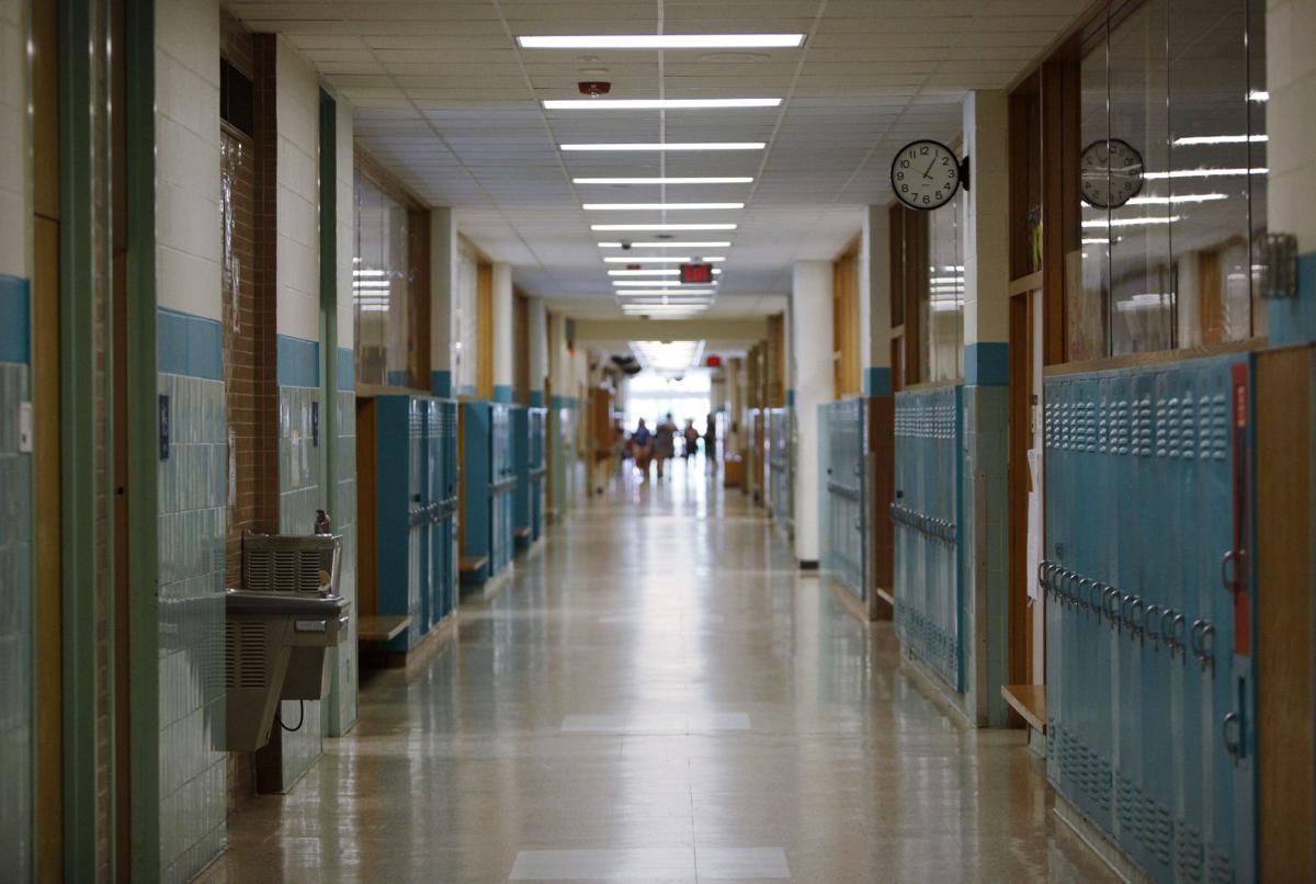School hallway