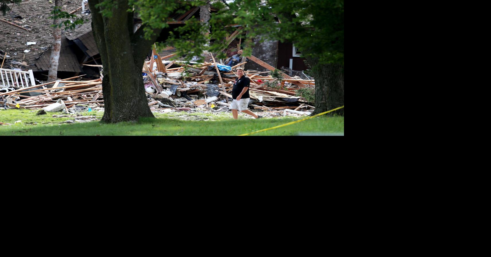 Fitchburg house explosion: Neighbor found victim in house debris