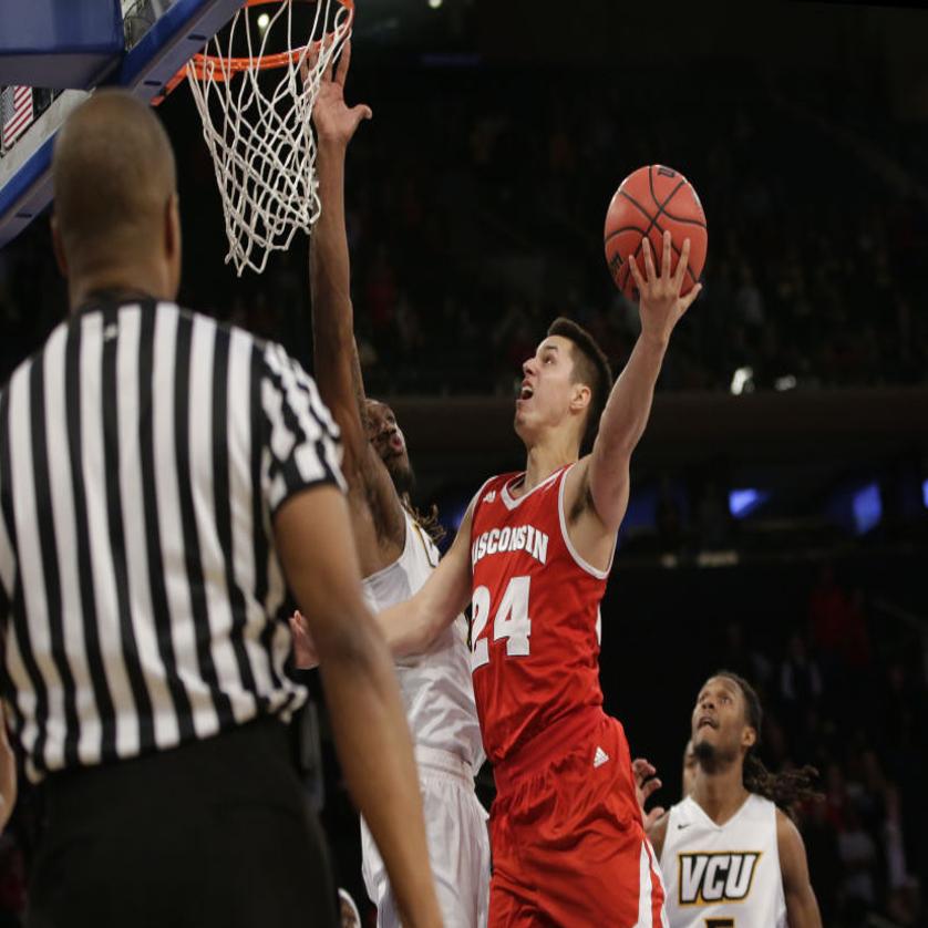 Badgers Men S Basketball Bronson Koenig S Late Layup Beats Vcu