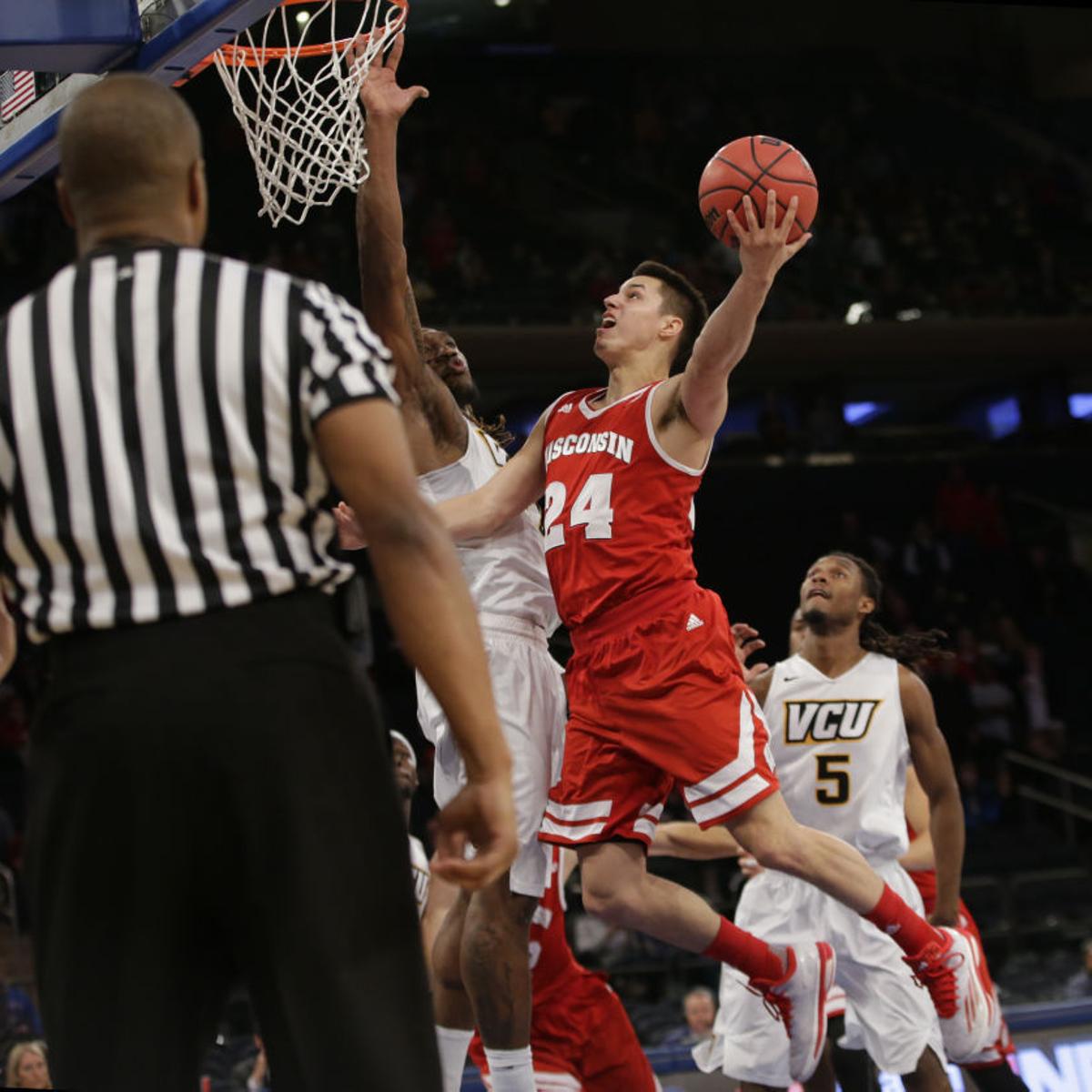 Badgers Men S Basketball Bronson Koenig S Late Layup Beats Vcu