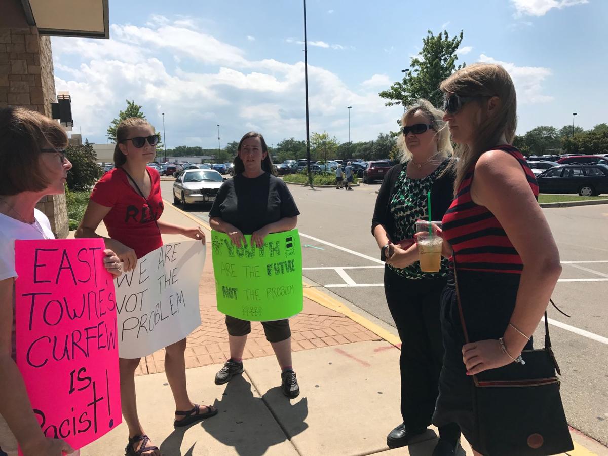 East Towne Mall protest