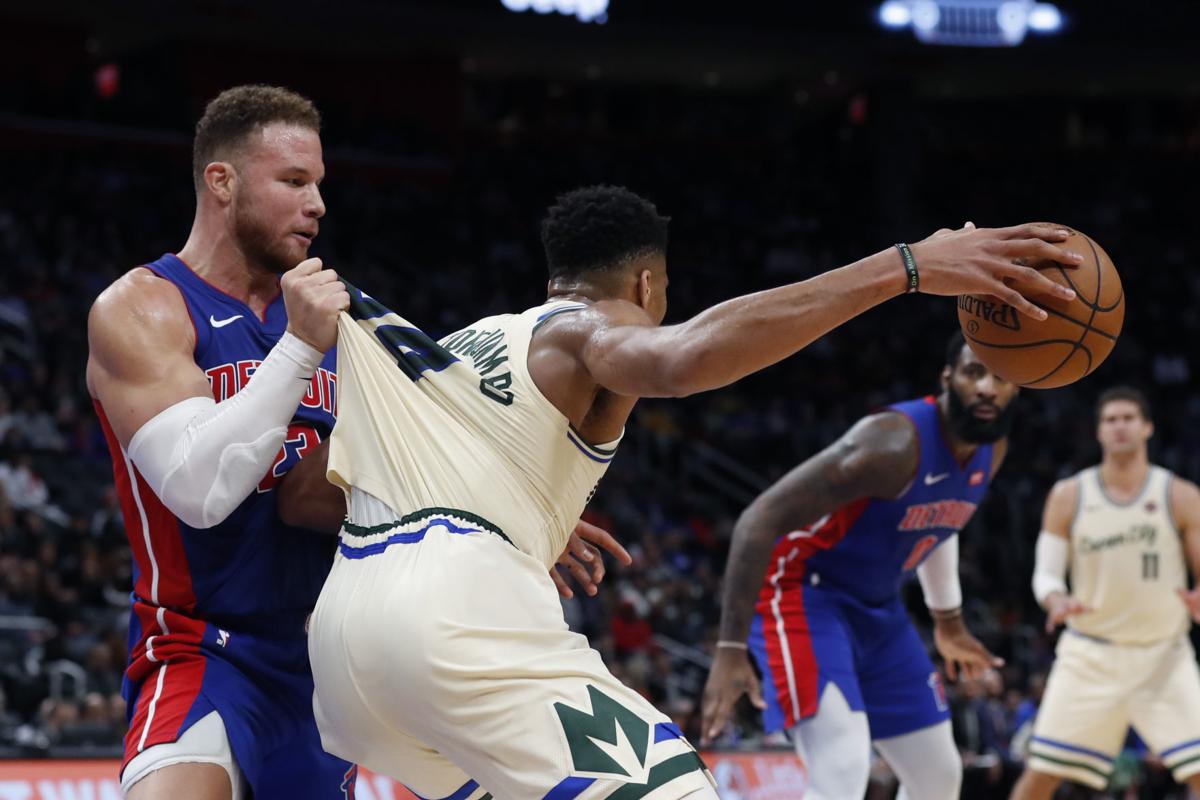 Bucks Pistons Basketball