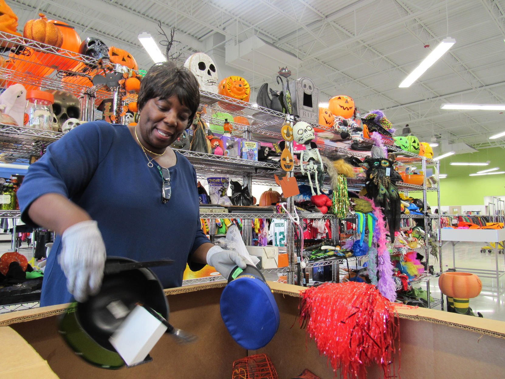 Do it yourself Halloween costumes boost sales at Goodwill