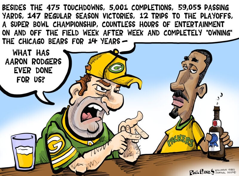 Hands on Wisconsin: So long and farewell to Aaron Rodgers