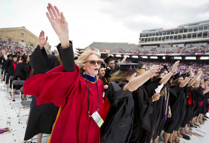UW graduates 'Jump Around' at Camp Randall ceremony